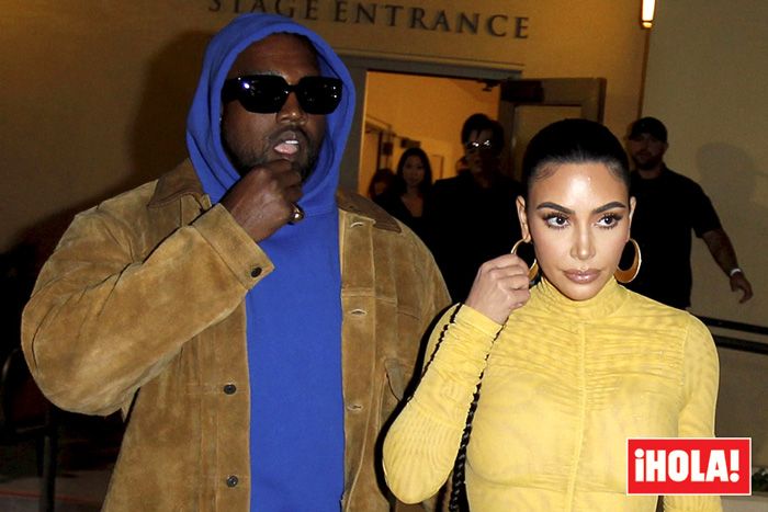 Kanye West y Kim Kardashian