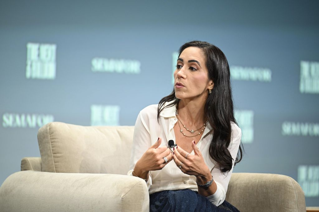 Cristina Junqueira, cofundadora y directora de crecimiento de Nubank, en el evento The Next Three Billion @ UNGA Week en Nueva York.