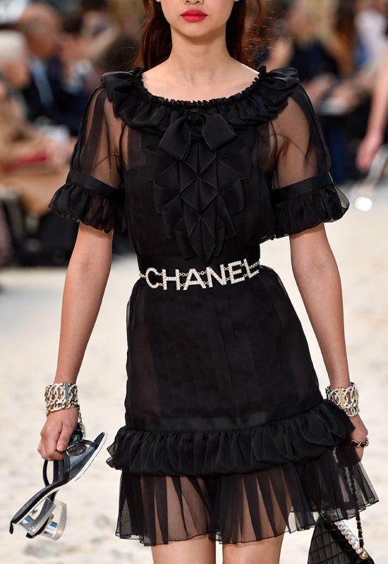 chanel vestido
