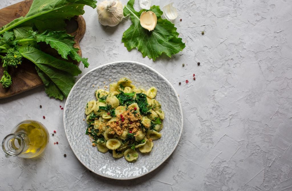 ‘Orecchiette con le cime di rapa’ 