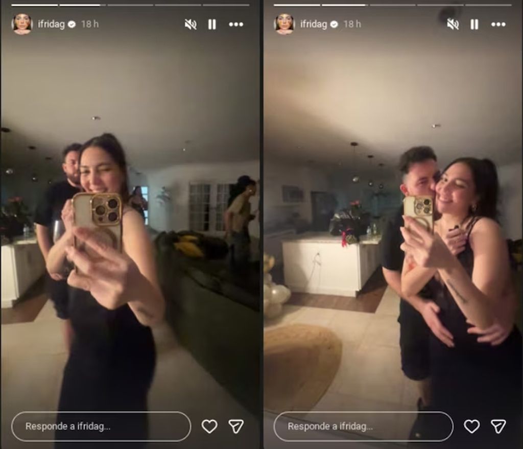 Frida Sofía publicó este video que desató los rumores de embarazo 