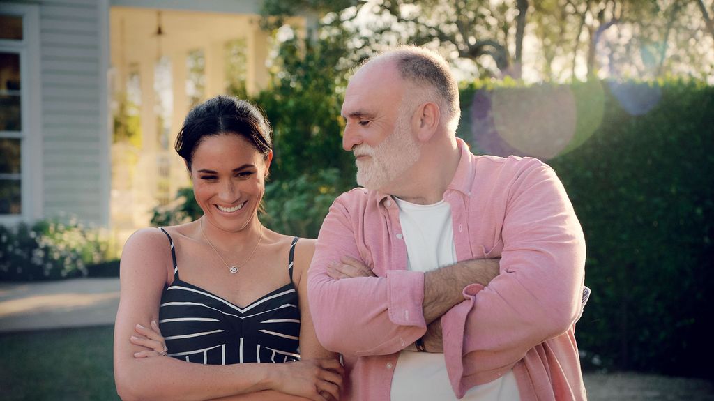 José Andrés, estrella invitada en el último capítulo de la nueva temporada de 'Con Amor, Meghan'.