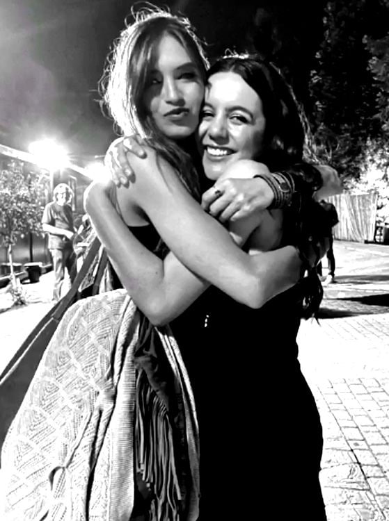 Valeria Castro y Sara Carbonero