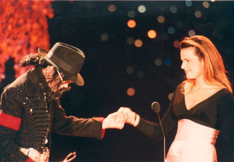 Estefanía de Mónaco y Michael Jackson