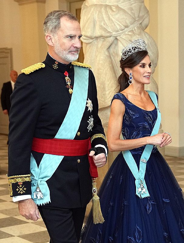 Cena de gala en Dinamarca por la visita de Estado de los reyes Felipe y Letizia