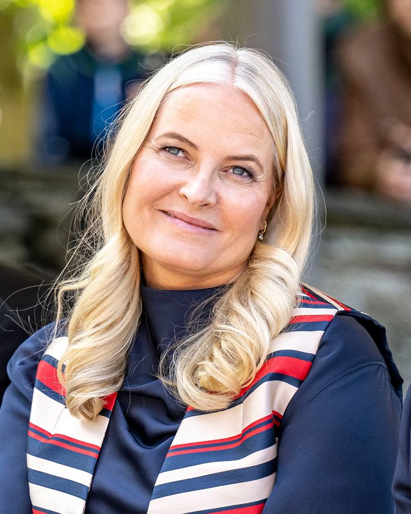 La foto de Mette-Marit con la que era felicitada por la Casa Real noruega en su 52 cumpleaños