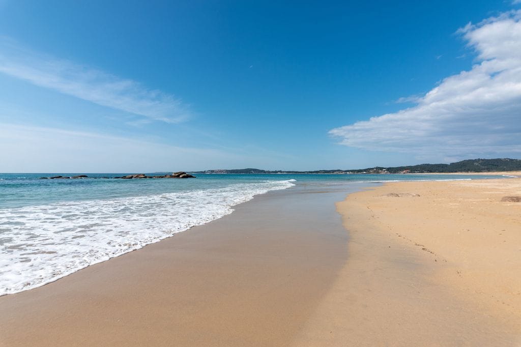 Playa de La Lanzada, en O Grove.