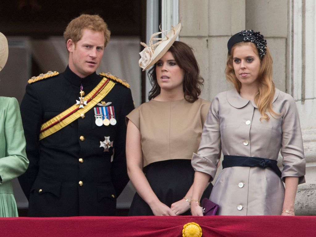 Príncipe Harry, Princesa Beatriz y Princesa Eugenia
