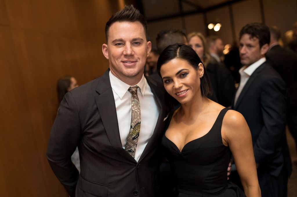 Channing Tatum y Jenna Dewan en el estreno de la película War Dog: A Soldier's Best Friend, en 2017