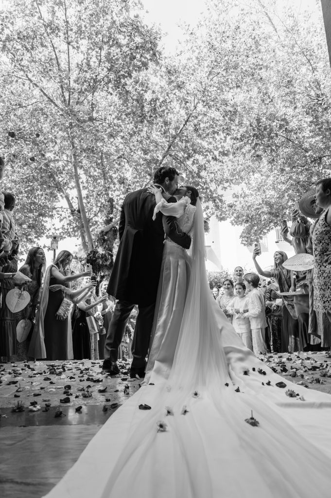 Boda religiosa en un pueblo de Málaga