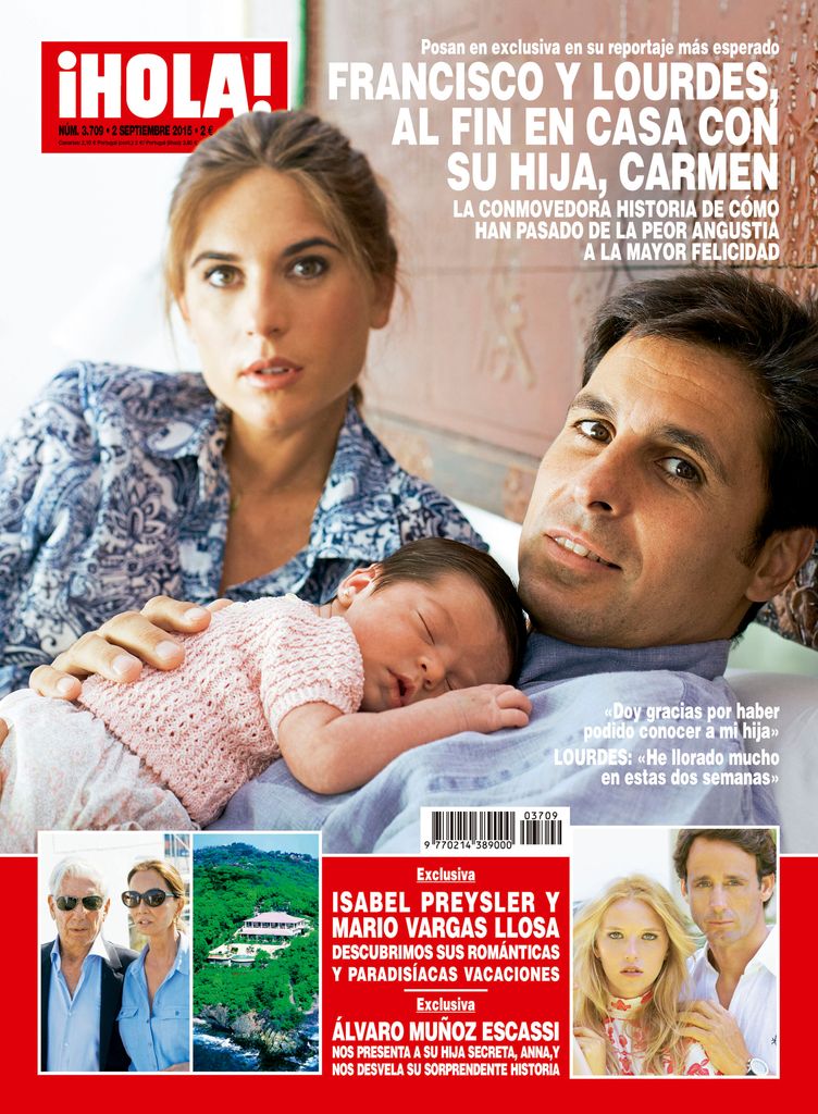 Las románticas vacaciones de Isabel Preysler y Mario Vargas Llosa en ¡HOLA!