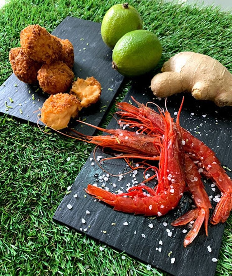 Croquetas de carabinero de Pepe & Cro