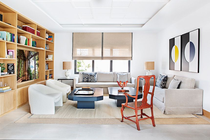 Una casa moderna y vital diseñada desde cero con un interiorismo que se ...