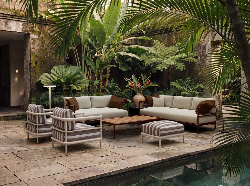Conjunto de muebles de exterior