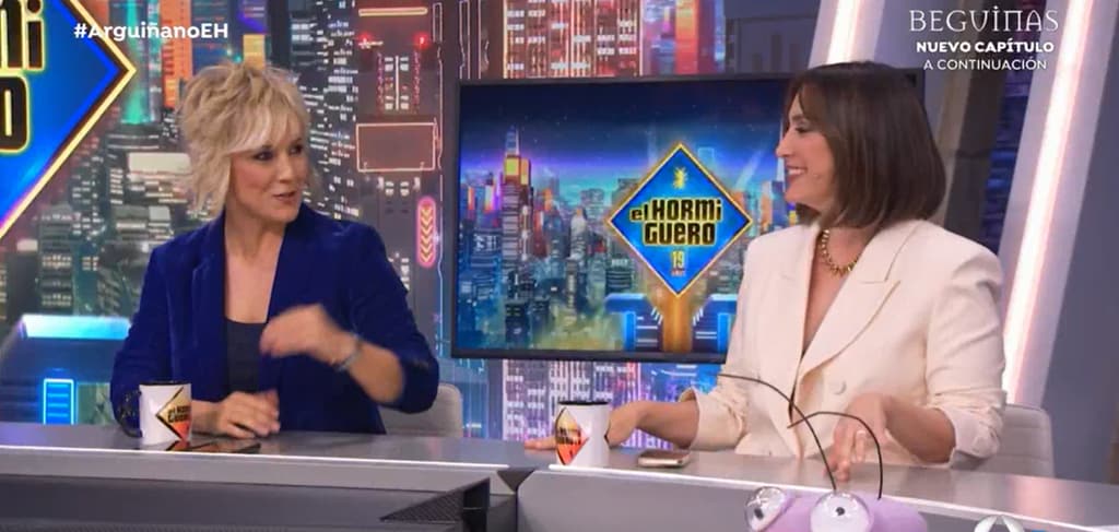 Cristina Pardo y Tamara Falcó en El Hormiguero