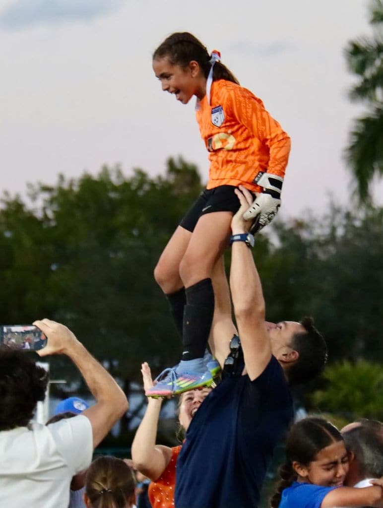 Renata fue nombrada por sus compañeras como la MVP del torneo.