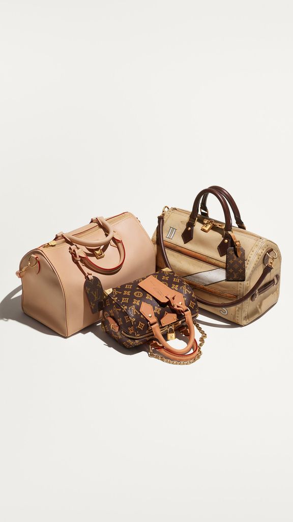 Colecciones que celebran el 130 aniversario del Monogram de Louis Vuitton.