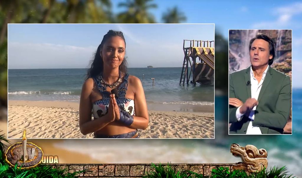 Ivonne Reyes, evacuada por el equipo médico de Supervivientes al sufrir un percance durante el juego de recompensa