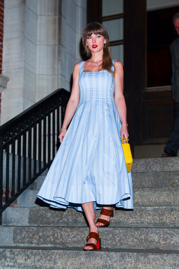 Taylor Swift vistió los colores de 'Toy Story'