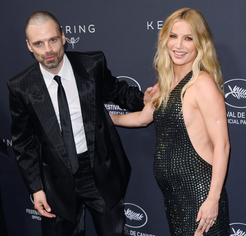 Sebastian Stan y Annabelle Wallis en los Kering Women in Motion Awards durante el Festival de Cine de Cannes, el 18 de mayo de 2026