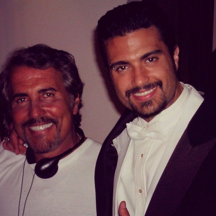 Jaime Camil y su papá