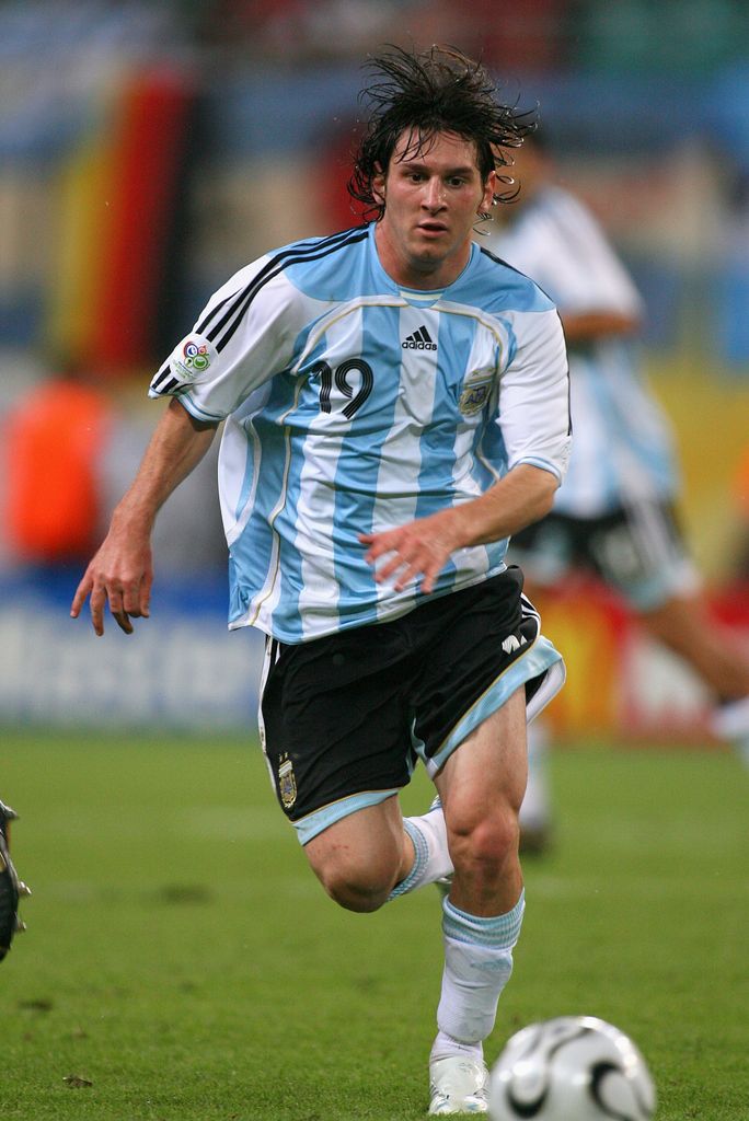 Lionel Messi en el Mundial alemania 2006