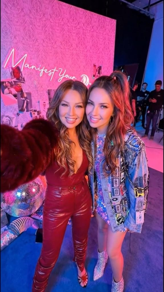 Thalía también nos dio un recorrido por sus trabajos actuales