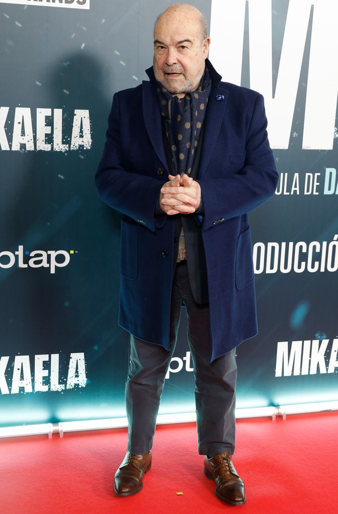 Antonio Resines en la premiere de la película Mikaela en Madrid