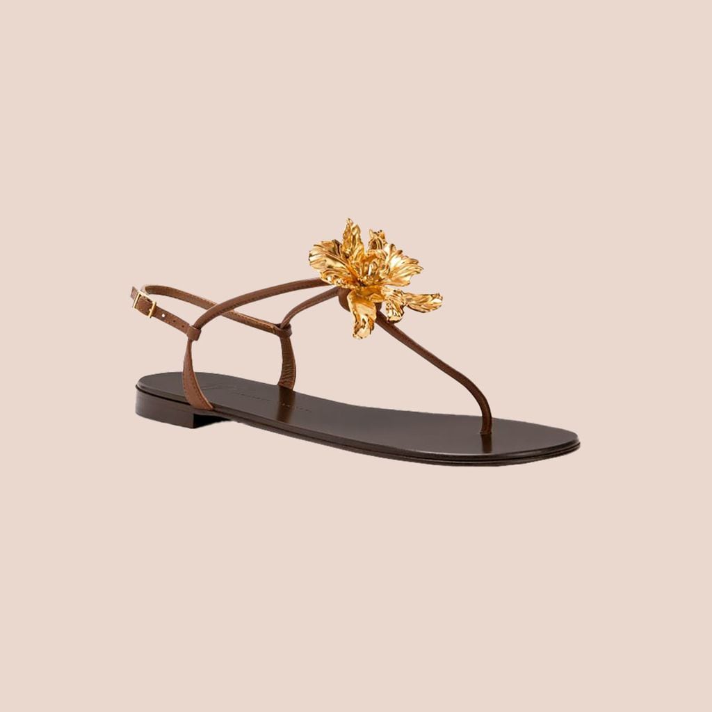 Sandalia flor Guiseppe Zanotti 
