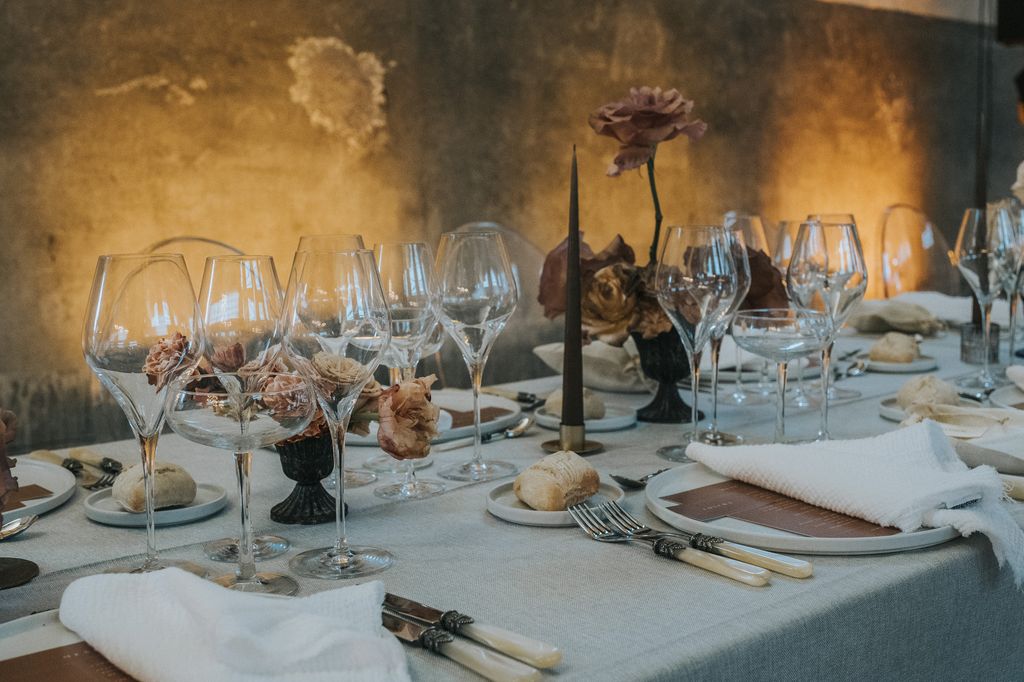Mejores platos de boda para menú de otoño del Local de Ensayo 