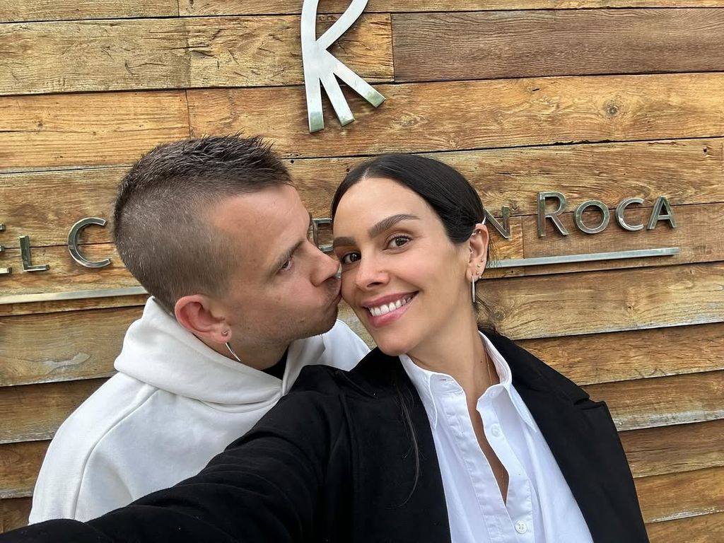Cristina Pedroche con su marido, David Muñoz