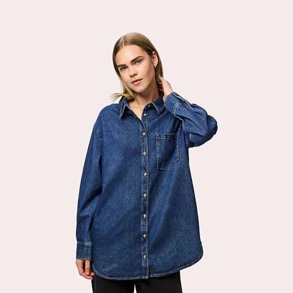 Camisa Denim de Mujer Pieces