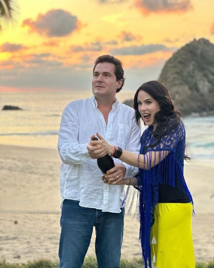 América Guinart y Álvaro Favier