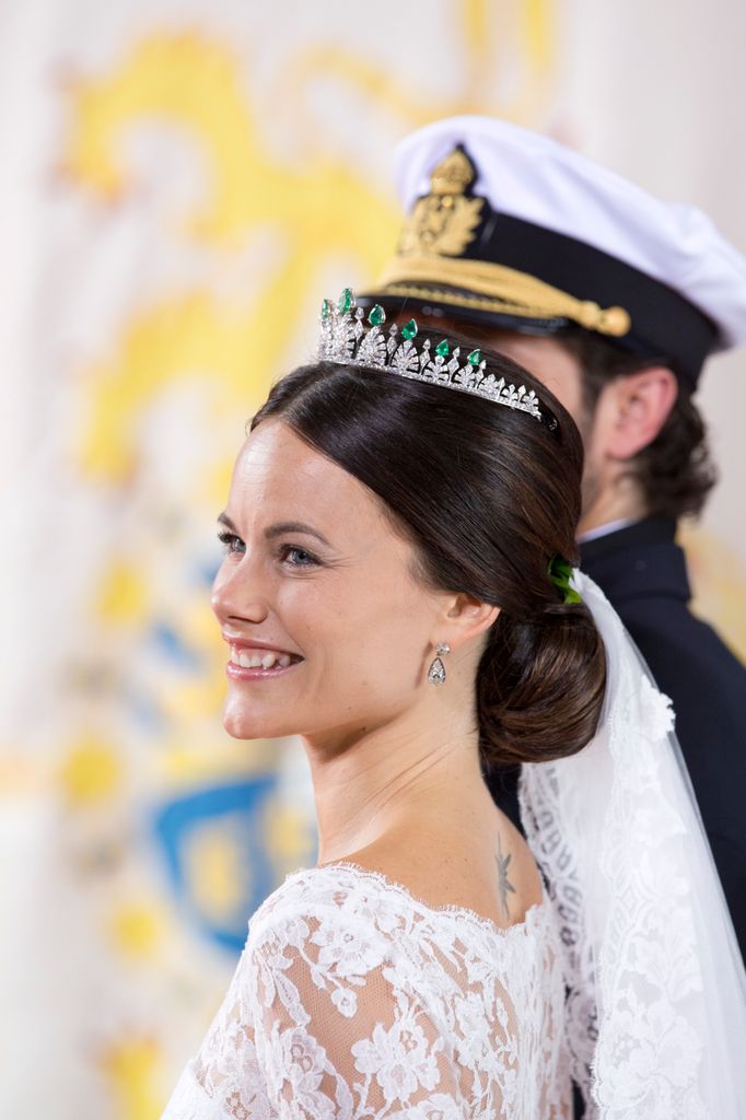 Peinados de novia de las royals Sofía de Suecia