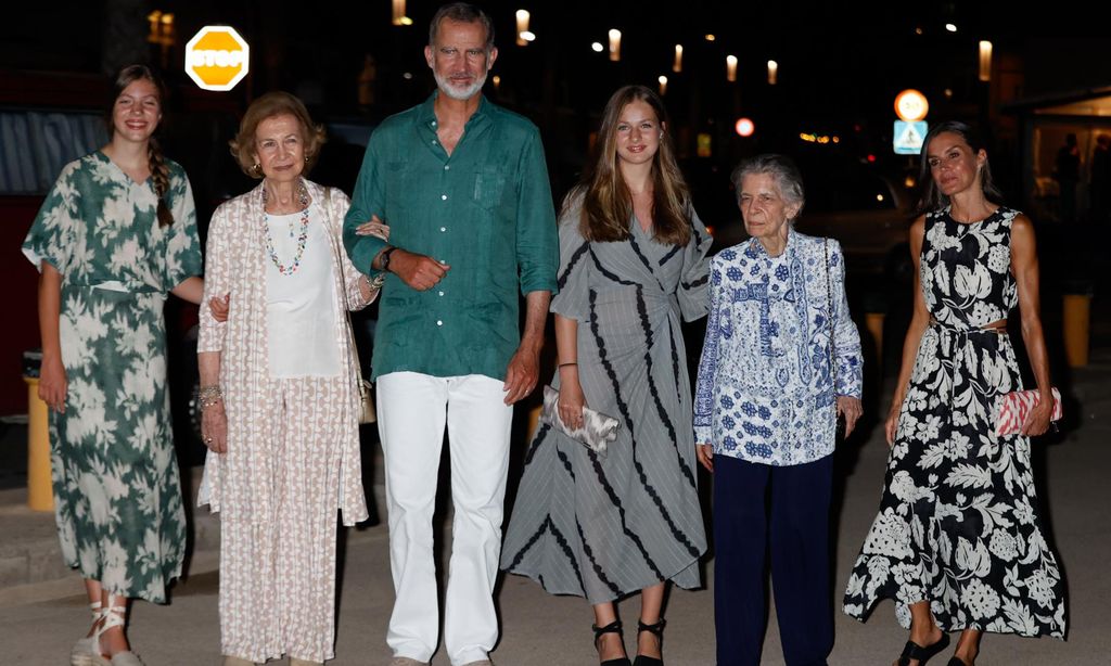 La Familia Real en Mallorca