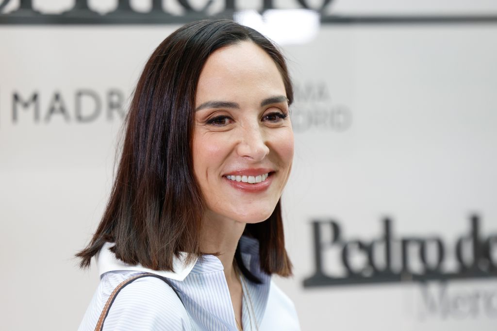 Tamara Falcó en el desfile de Pedro del Hierro