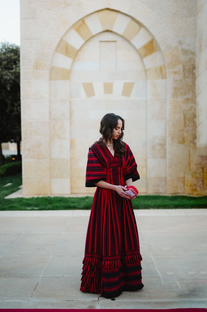 La princesa Salma en la celebración del 80 aniversario del Día de la Independencia de Jordania