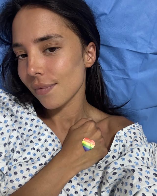 Majo Aguilar explicó la razón de su hospitalización en redes sociales