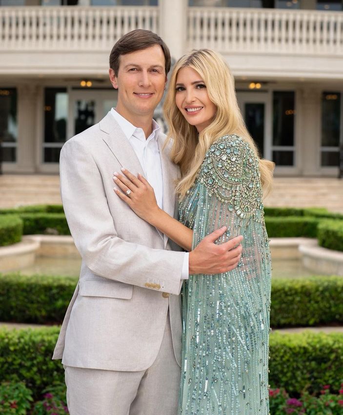Ivanka Trump con su marido Jared Kushner