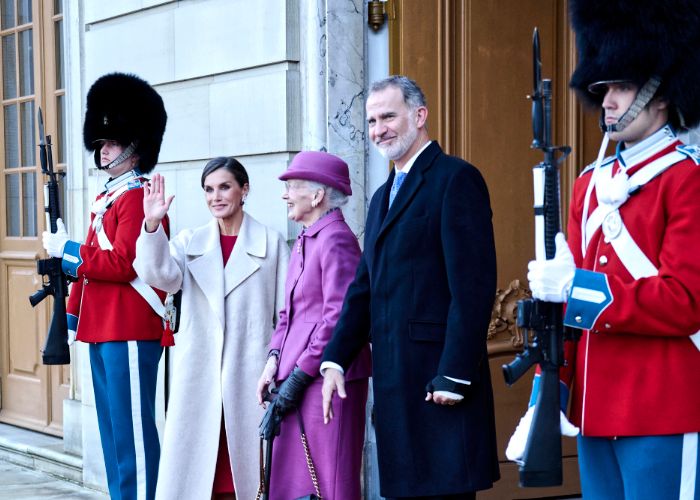 Los Reyes en Dinamarca