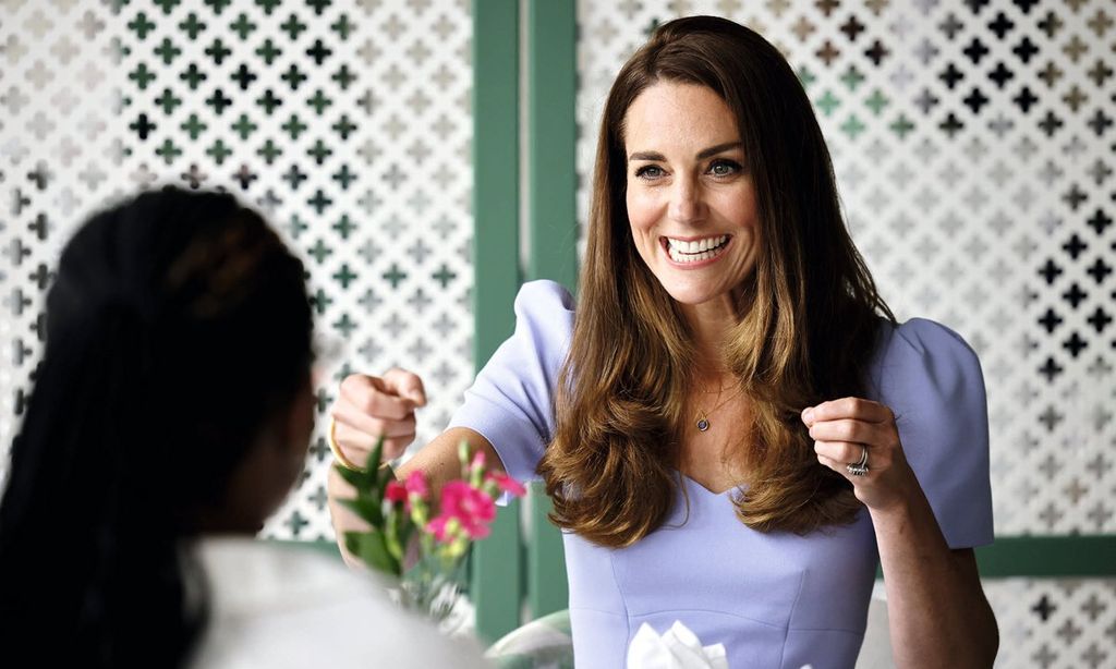 Kate Middleton estrena su nuevo proyecto y planta cara a la tormenta con el arcoíris
