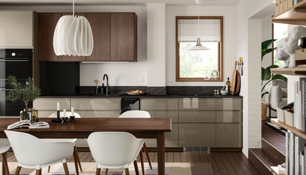 Cocina con office