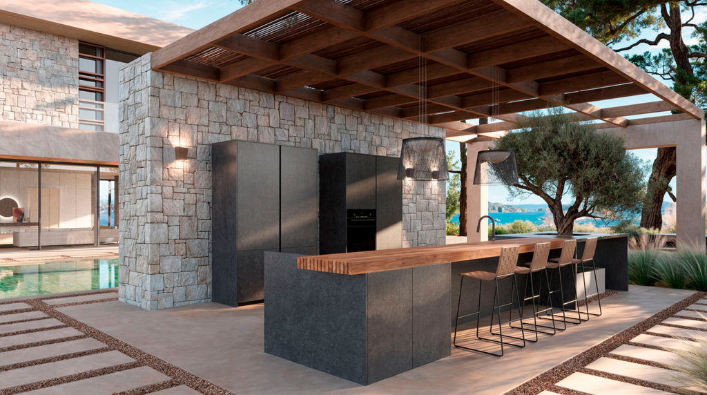 Cocina de exterior
