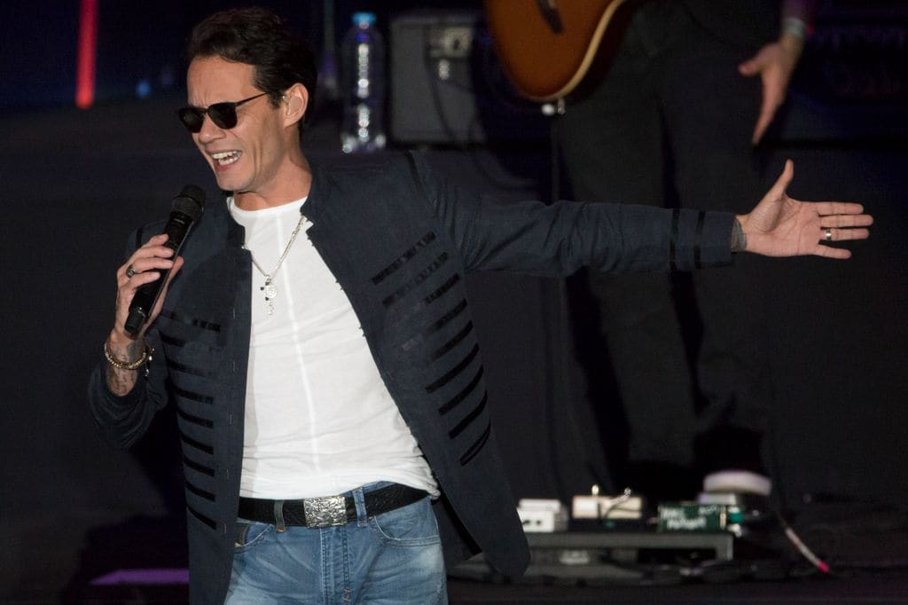 Fotografía de archivo de Marc Anthony en la gala de Starlite