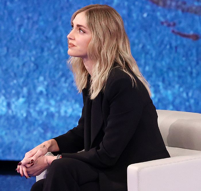 Chiara Ferragni habla por primera vez en televisión tras su ruptura con Fedez