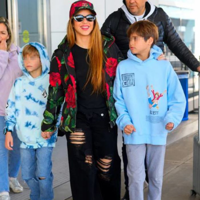 Shakira y sus hijos