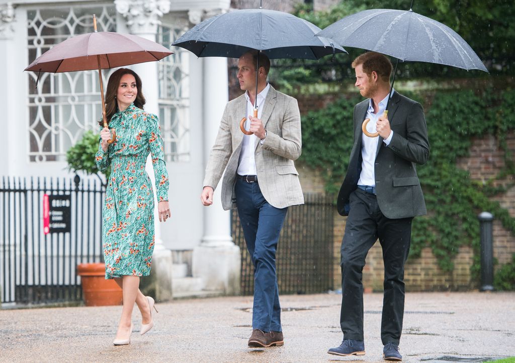 En el 2017, los entonces duques de Cambridge y el príncipe Harry se unieron para recordar el 20º aniversario de la muerte de Diana de Gales