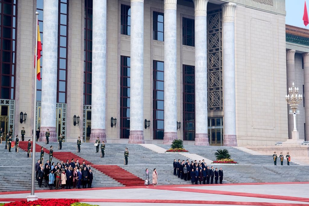 El Gran Palacio del Pueblo es el corazón político y simbólico de China