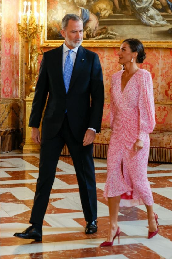 Doña Letizia y don Felipe