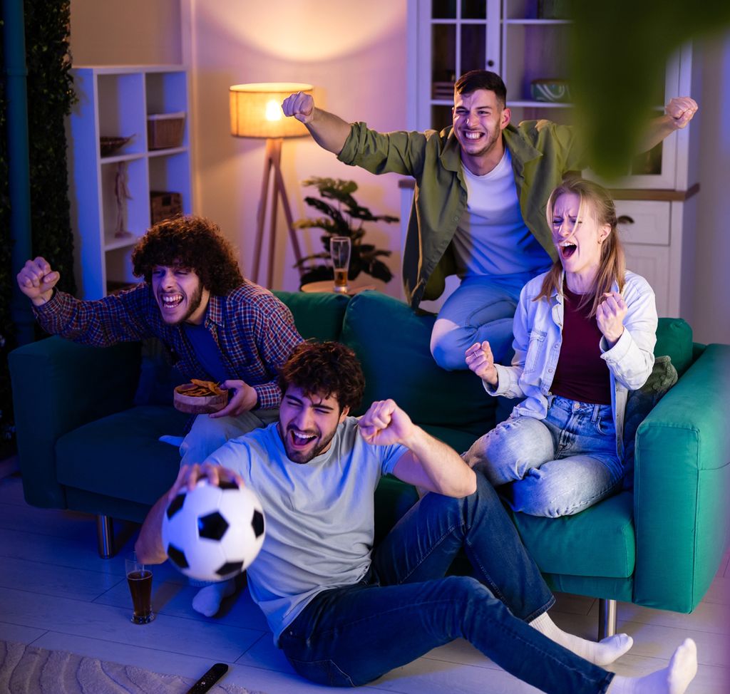 El Mundial es la excusa perfecta para reunirse con amigos para ver el partido... ¡y picar algo rico!